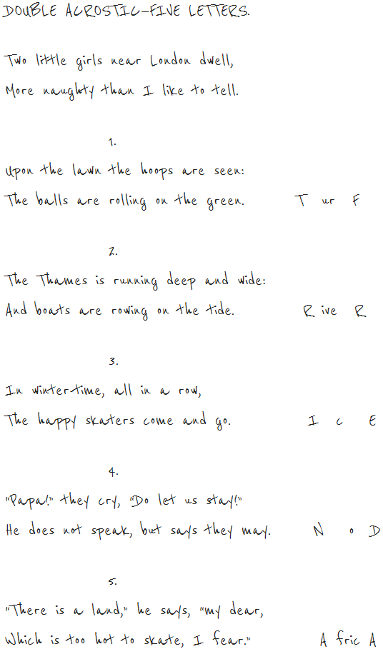 acrostic of geometry acrostic of geometry
