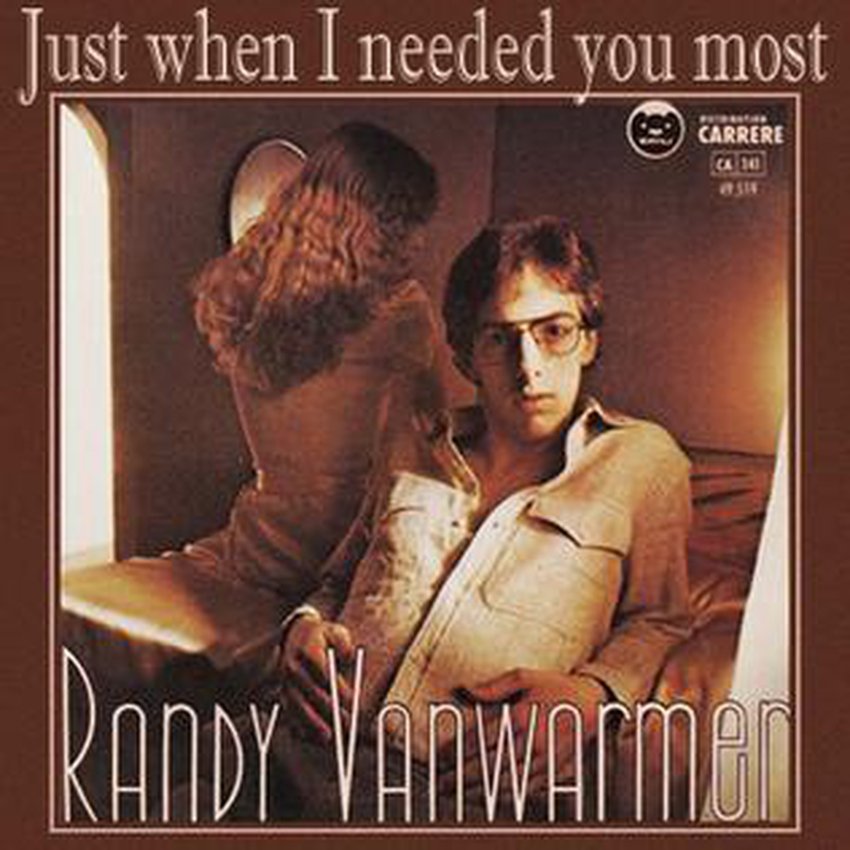 Randy Vanwarmer Just When I Needed You Most