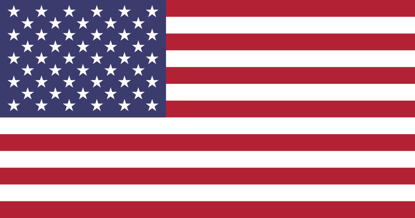 Flag of the US post-1950.