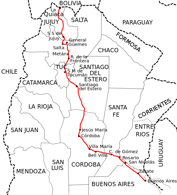 National Route A003 (Argentina) Wiki Everipedia